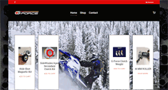 Desktop Screenshot of gforcedivision.com